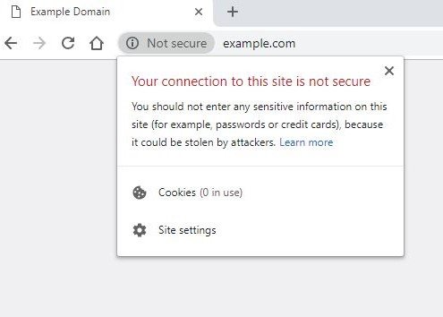 ssl certification location in browser