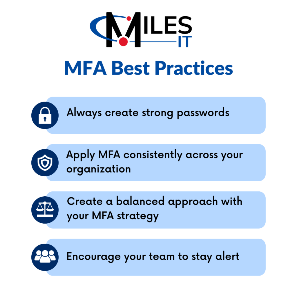 MFA best practices