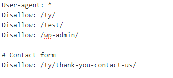 robots.txt example