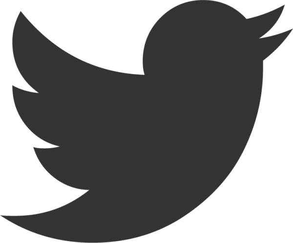 Twitter Icon in black